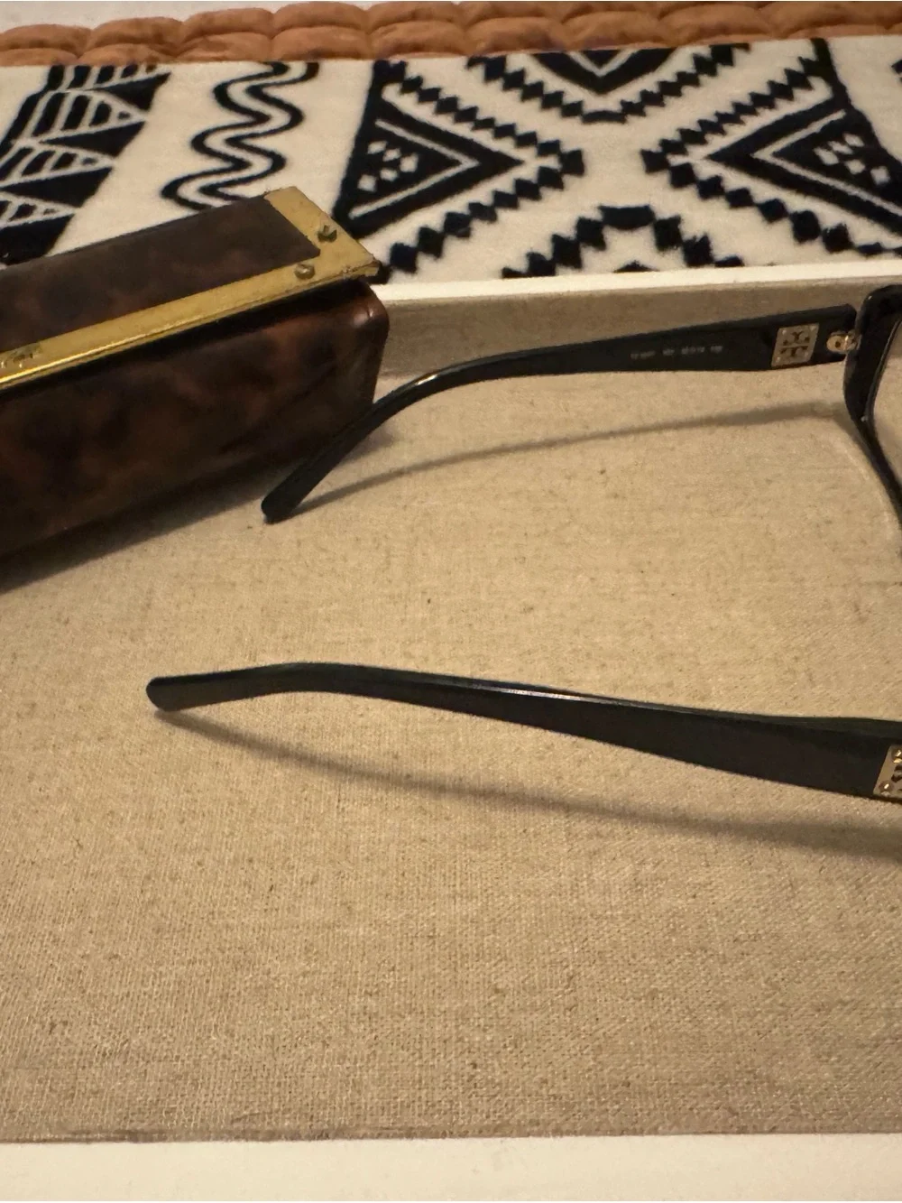 Tory Burch TY2029 Black Eyeglass Frames 52□14 RX Lenses Women’s/case incl